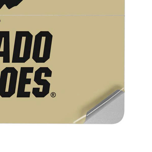 University of Colorado CU Collegiate Text Surface Laptop Studio Skin